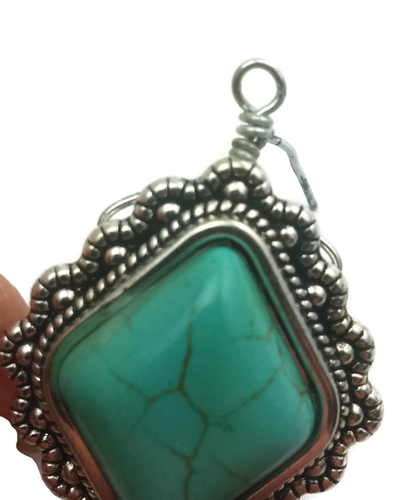 Wire wrapping a loop