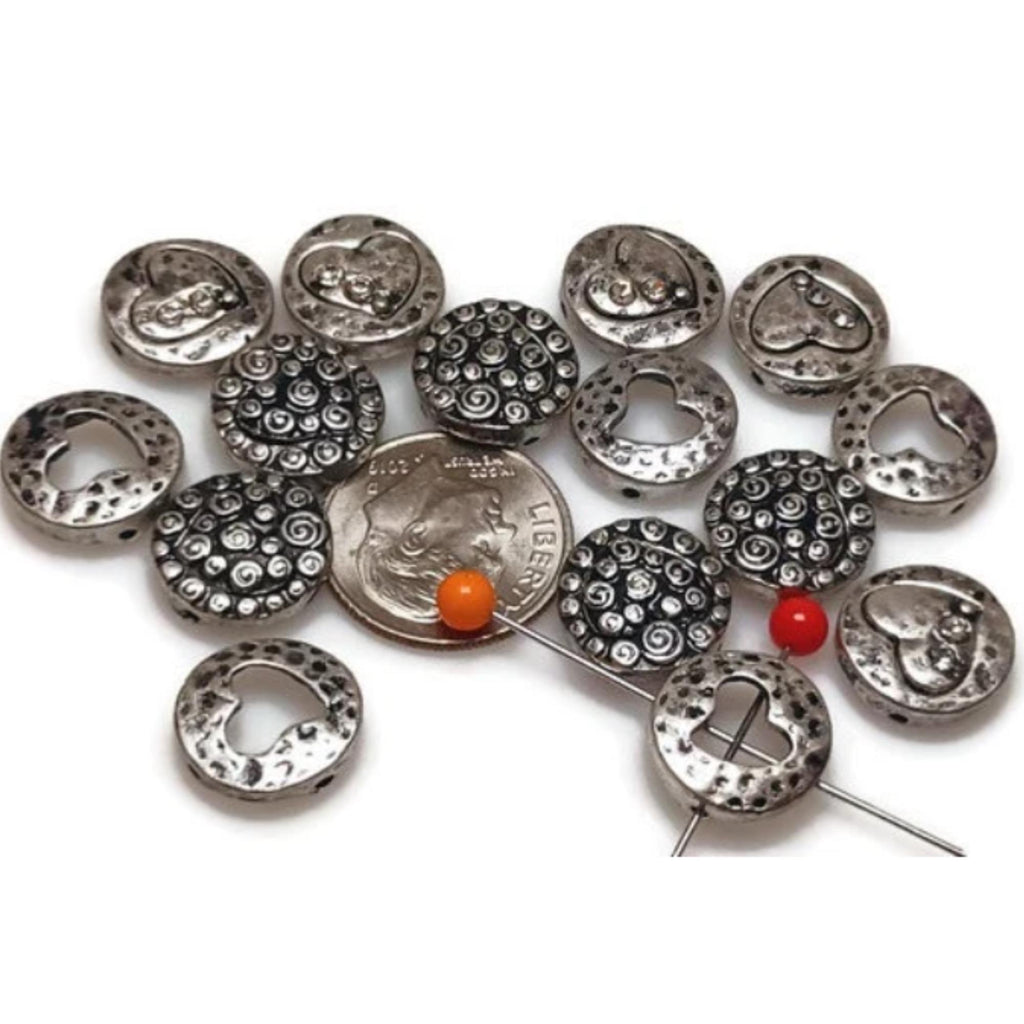 2 hole slider beads