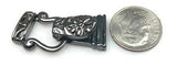 Fold Over Magnetic Clasps Gun Metal Bracelet or Jewlry Making Double Strand 1213blk-4