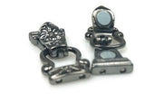 Fold Over Magnetic Clasps  Gun Metal Magnetic Clasps Wholesale Jewelry Making Bracelet Clasps 1213blk