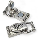 Jewelry Designer Bright Silver Mixed Clasps  -Bracelet or Necklace Fold Over Magnetic Clasps