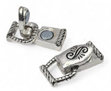 Mixed Silver Magnetic Clasps - Unique Magnetic Clasps for Jewelry Making - Bracelet or Necklace Clasps