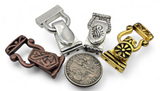 Jewelry Clasps in Gold, Antique Copper and Silver  - Jewelry Design Package - Bracelet or Necklace Fold Over Magnetic Clasps