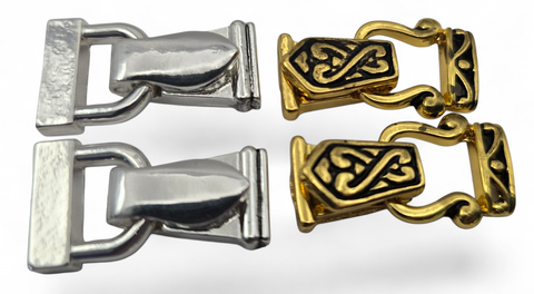 Jewelry Clasps in Gold and Silver   - Jewelry Design Package - Bracelet or Necklace Fold Over Magnetic Clasps