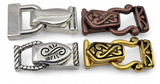 Mixed Metal Jewelry Clasps  - Jewelry Design Package - Bracelet or Necklace Fold Over Magnetic Clasps