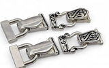 Bright Silver Magnetic Jewelry Designer Mixed Clasps  -Bracelet or Necklace Fold Over Magnetic Clasps
