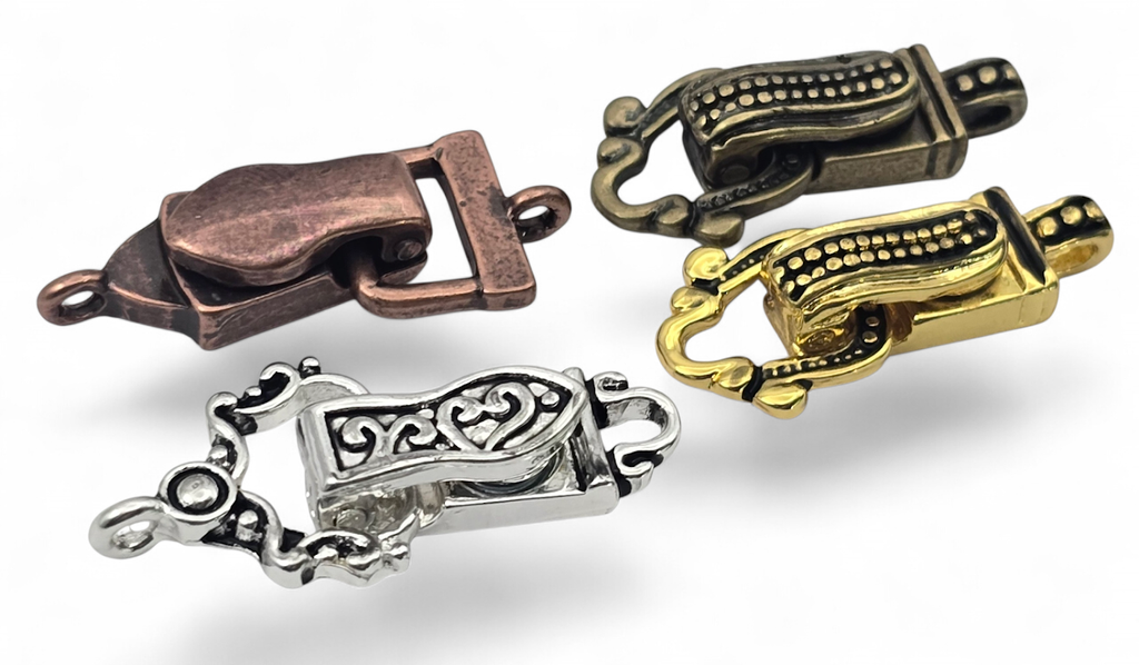 Mix Metal Colors Single Loop Magnetic Clasps - Unique Magnetic Clasps for Jewelry Making