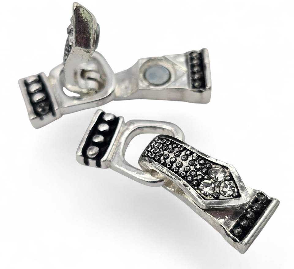 Fold over magnetic clasps Fold over design with a Magnet is Perfect for Jewelry Making for Bracelets or Necklaces 2934