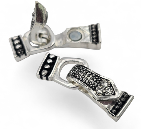 Fold over magnetic clasps Fold over design with a Magnet is Perfect for Jewelry Making for Bracelets or Necklaces 2934