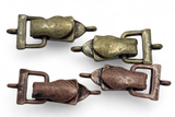 Mixed Mixed Metal Single Strand Fold Over Magnetic Clasps - Great for Jewelry Making!