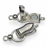 Magnetic Clasps with a Fold Over Design for Crafting or Beading into Braclets or Necklaces 7856