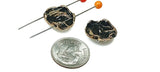 Slider Beads (qty 11) Dragonfly Two Hole Beads Flat Bracelet Making Beads Mixed Metal beads  210-m7 FST