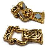 Fold Over Magnetic Clasp for Jewelry Making, Beading and Crafting into Necklaces or Bracelets 1133-clasp