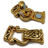Fold Over Magnetic Clasp for Jewelry Making, Beading and Crafting into Necklaces or Bracelets 1133-clasp