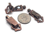 Magnetic Clasps for Bracelets, Necklaces, and Jewelry Making or Crafting Single Strand Antique Copper - Wholesale Prices 4125
