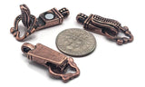 Magnetic Clasps for Bracelets, Necklaces, and Jewelry Making or Crafting Single Strand Antique Copper - Wholesale Prices 4125