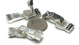 Fold over magnetic clasps Fold over design with a Magnet is Perfect for Jewelry Making for Bracelets or Necklaces 2934