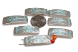 2 hole slider beads (Qty 7) Tree of Life Beads Spacer Beads Jewelry Making or Crafting into Bracelets Unique Spacers 322-n1 FST