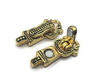 Magnetic Clasps in Gold for Jewelry Making into Necklaces or Bracelets or Crafting - Single Strand in Gold 4127-clasp