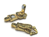 Magnetic Clasps in Gold for Jewelry Making into Necklaces or Bracelets or Crafting - Single Strand in Gold 4127-clasp