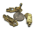 Magnetic Clasps in Gold for Jewelry Making into Necklaces or Bracelets or Crafting - Single Strand in Gold 4127-clasp