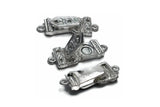 Fold Over Magnetic Clasps (Qty 1) Rhinestone Magnetic Clasps Bracelet Clasp Necklace Clasp Silver Clasp Fold Over Clasp Clasps 9812851-M9
