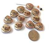 Slider Beads (12 pc) 2 hole beads Bird Beads Great for Jewelry Making, Bracelets, Necklaces - Mixed Metal Beads Spacer Beads m1-171 FST