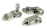 Magnetic Clasps in a Silver Single Strand Design for Jewelry Making, Beading Bracelets, and more. 3766