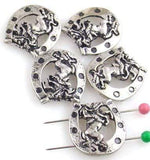 wester silver slider beads