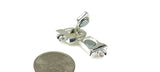 Fold Over Magnetic Clasps Magnetic Clasp Bright Silver Clasps Single Strand Loop Clasp Bracelet Clasp Necklace Clasp Jewelry Clasp 7855