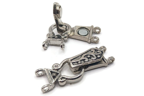 Fold Over magnetic clasps