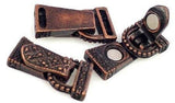 Magnetic Clasps in a Fold-Over Style - Great for Beading, Crafing, or Jewelry Making into Bracelets or Necklaces Copper 8645