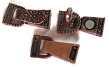 Magnetic Clasps in a Fold-Over Style - Great for Beading, Crafing, or Jewelry Making into Bracelets or Necklaces Copper 8645