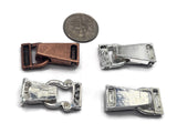 Fold Over Magnetic Clasps for Jewelry Making, Necklaces or Bracelets Silve rand Antique Copper  Double Strand Mix Lot