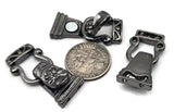 Fold Over Magnetic Clasps Gun Metal Magnetic Wholesale Bracelet Clasps Magnetic Clasp 1213blk