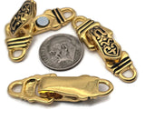 Mixed Mixed Metal Single Strand Fold Over Magnetic Clasps - Great for Jewelry Making!