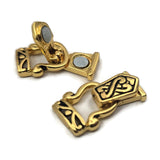 Fold Over Magnetic Clasps for Jewelry Making, Beading and Crafting into Necklaces or Bracelets 1133-clasp
