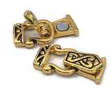Fold Over Magnetic Clasps for Jewelry Making, Beading and Crafting into Necklaces or Bracelets 1133-clasp