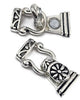 2 Hole - Gold & Silver - Clasp Mix as Shown
