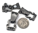 Fold Over Magnetic Clasps Gun Metal Magnetic Wholesale Bracelet Clasps Magnetic Clasp 1213blk