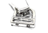 Fold Over Magnetic Clasps in Marcasite for Beading, Crafting and Jewelry Making 1926