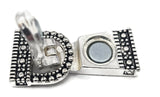 Fold Over Magnetic Clasps in Marcasite for Beading, Crafting and Jewelry Making 1926