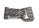 Fold Over Magnetic Clasps in Marcasite for Beading, Crafting and Jewelry Making 1926