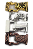 Jewelry Clasps in Gold, Antique Copper and Silver  - Jewelry Design Package - Bracelet or Necklace Fold Over Magnetic Clasps