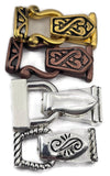 Mixed Metal Jewelry Clasps  - Jewelry Design Package - Bracelet or Necklace Fold Over Magnetic Clasps