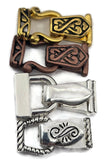 Mixed Metal Jewelry Clasps  - Jewelry Design Package - Bracelet or Necklace Fold Over Magnetic Clasps