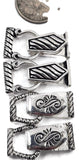 Jewelry Designer Bright Silver Mixed Clasps  -Bracelet or Necklace Fold Over Magnetic Clasps