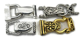 Mixed Metal Magnetic Jewelry Clasps - Gold and Silver - Bracelet or Necklace Clasps