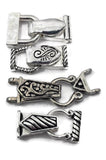 Mixed Silver Magnetic Clasps - Unique Magnetic Clasps for Jewelry Making - Bracelet or Necklace Clasps