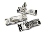 Fold over magnetic clasps Fold over design with a Magnet is Perfect for Jewelry Making for Bracelets or Necklaces 2934